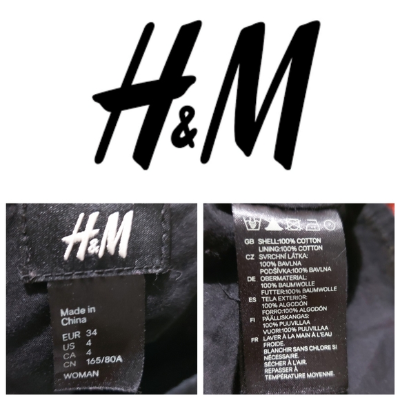 H&M Cute Embroidered Strapless Dress - Picture 14 of 15